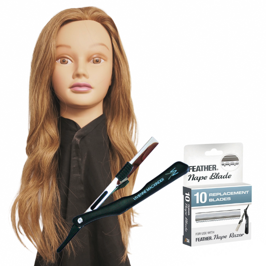 Vivienne Mackinder's Mannequin Head & Razor Bundle