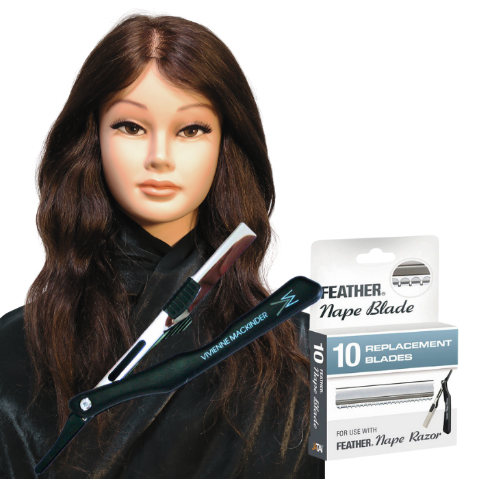Vivienne Mackinder's Mannequin Head & Razor Bundle